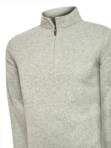 POLAR FIBRAS RECICLADAS HOMBRE ARIZHALF GRIS ROCKFORD - 4