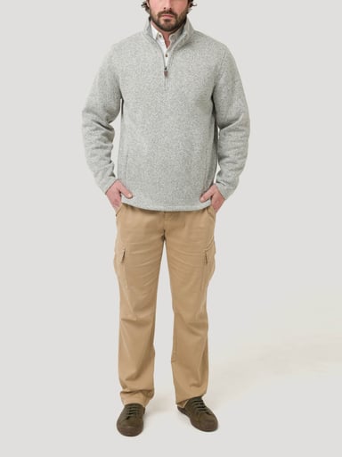 POLAR FIBRAS RECICLADAS HOMBRE ARIZHALF GRIS ROCKFORD - 8