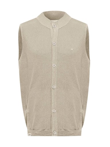 SWEATER ALGODON ORGANICO HOMBRE VERA GRIS ROCKFORD - 1