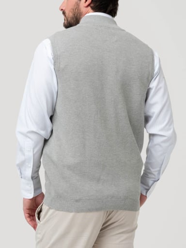 SWEATER ALGODON ORGANICO HOMBRE VERA GRIS ROCKFORD - 6