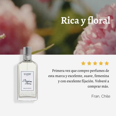 PERFUME MUJER PEONIA EDT 50 ML L'OCCITANE - 5