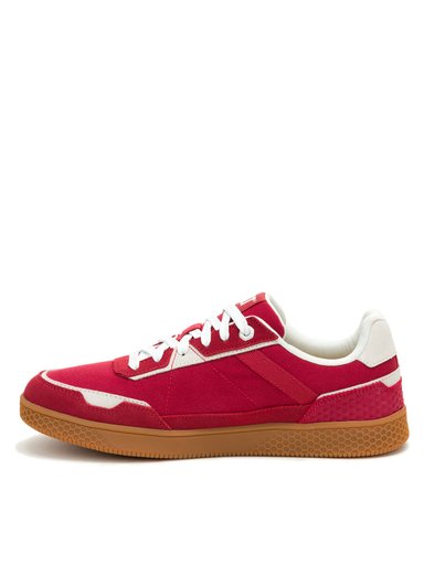 ZAPATILLA PAUSE RETRO CANVAS HOMBRE EN COLOR ROJO CAT - 4