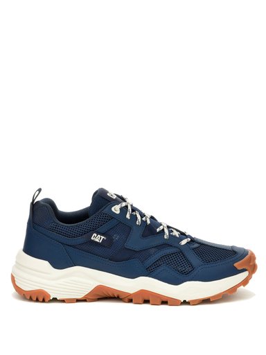 ZAPATILLA HOMBRE GRAPPLE LEATHER MESH AZUL CAT - 2