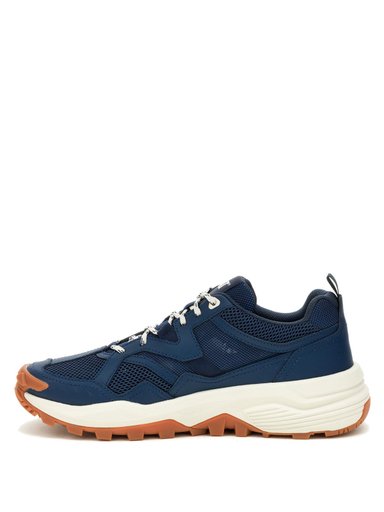 ZAPATILLA HOMBRE GRAPPLE LEATHER MESH AZUL CAT - 4