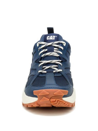 ZAPATILLA HOMBRE GRAPPLE LEATHER MESH AZUL CAT - 5