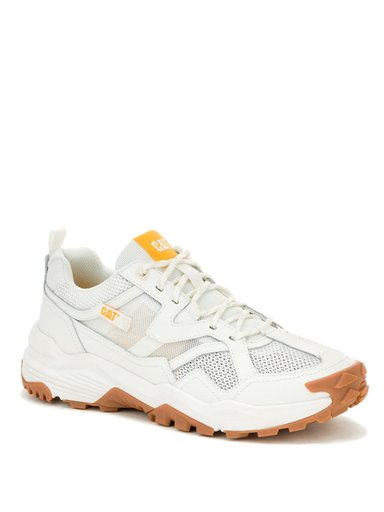 ZAPATILLA HOMBRE GRAPPLE LEATHER MESH EN COLOR BLANCO CAT - 1