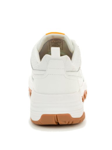 ZAPATILLA HOMBRE GRAPPLE LEATHER MESH EN COLOR BLANCO CAT - 6