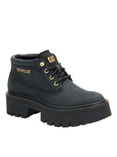 BOTIN COLORADO MAX CHUKKA MUJER NEGRO CAT - 1