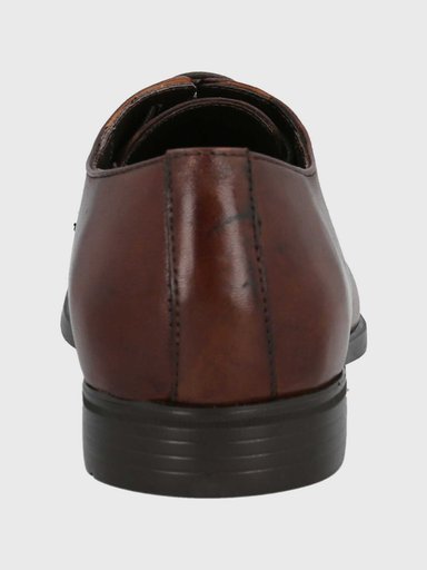 ZAPATO ITALIANO HOMBRE CUERO LECCIO CAFE  HUSH PUPPIES - 6