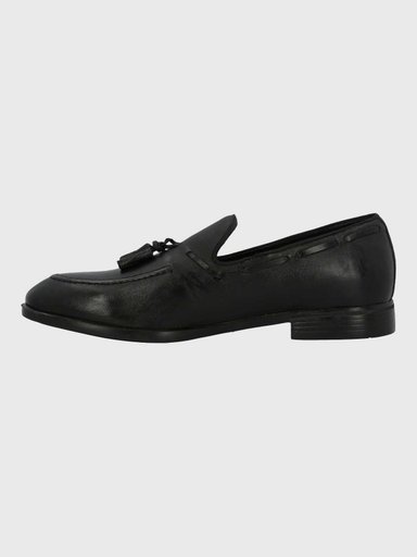 MOCASIN ITALIANO HOMBRE CUERO ABETE NEGRO HUSH PUPPIES - 5