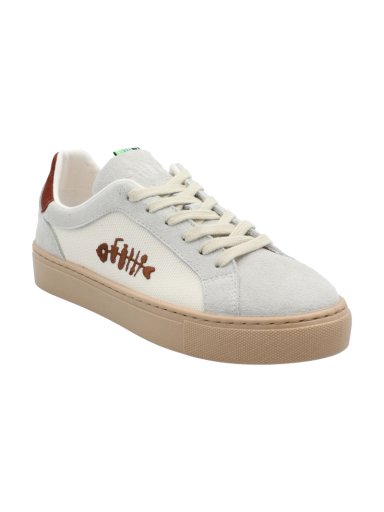 ZAPATILLA CUERO MUJER TIFON BLANCO ROCKFORD - 5