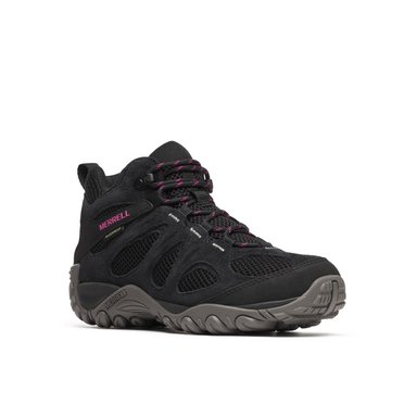 BOTIN MUJER YOKOTA 2 MID WP NEGRO MERRELL - 3
