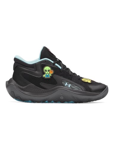 ZAPATILLA BASKET NIÑOS UNISEX JET '25 VC NEGRO UA - 1