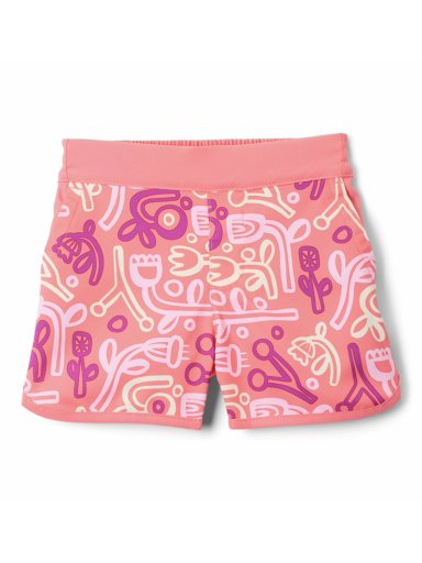 SHORT NIÑA SANDY SHORES ROSADO COLUMBIA - 1