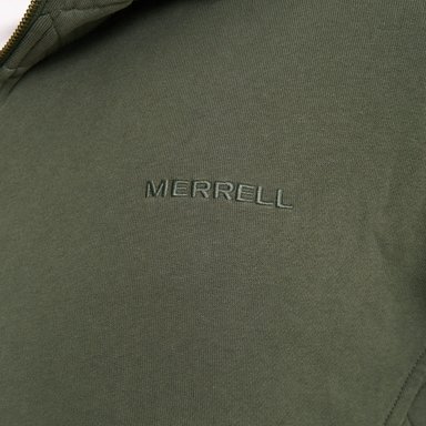 POLERON HOMBRE RUSSELL VERDE OSCURO  MERRELL - 6