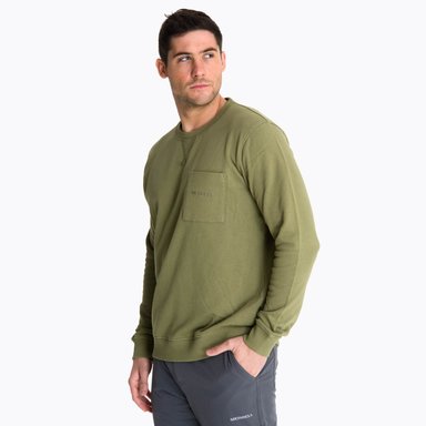 POLERON HOMBRE HOKITIKA VERDE MUSGO  MERRELL - 2