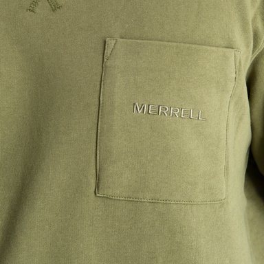 POLERON HOMBRE HOKITIKA VERDE MUSGO  MERRELL - 6
