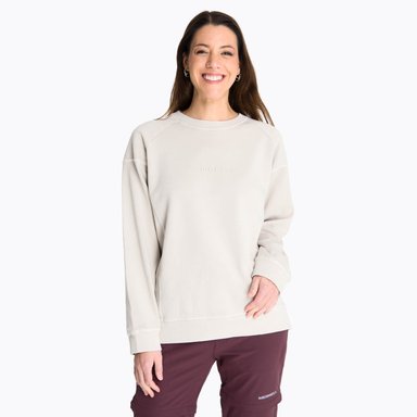 POLERON MUJER CREWNECK POKIHA CREMA  MERRELL - 1