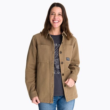 CHAQUETA MUJER RAPETI BEIGE OSCURO  MERRELL - 1