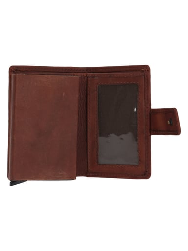 BILLETERA CUERO HOMBRE AQ MULTICARDS CAFE  ROCKFORD - 3