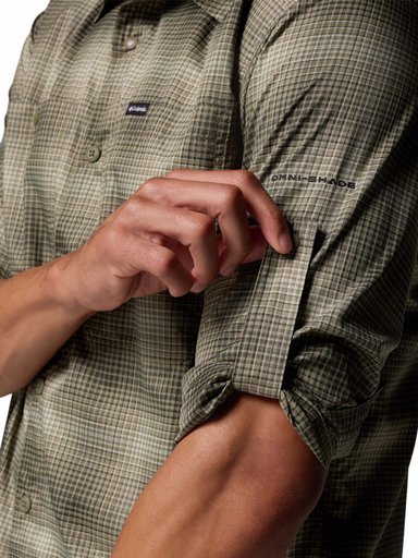 CAMISA M/L HOMBRE SILVER RIDGE UTILITY VERDE COLUMBIA - 5