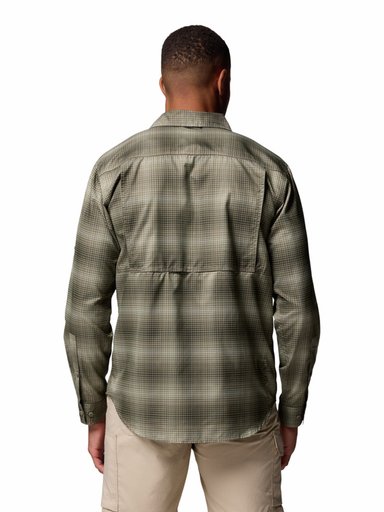 CAMISA M/L HOMBRE SILVER RIDGE UTILITY VERDE COLUMBIA - 6