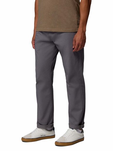 PANTALON HOMBRE ROC 5 POCKET GRIS COLUMBIA - 1
