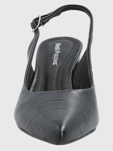 ZAPATO VESTIR MUJER CUERO DEBBIA NEGRO HUSH PUPPIES - 4