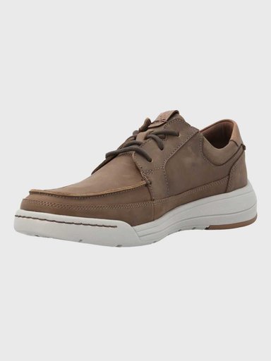 ZAPATO CUERO HOMBRE FONTIER CAFE  HUSH PUPPIES - 5