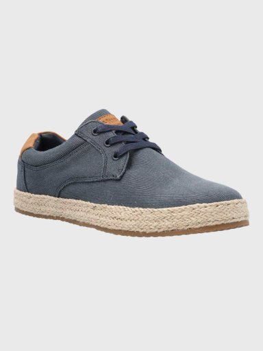 ZAPATILLA ALPARGATA HOMBRE BERNIE AZUL HUSH PUPPIES - 1