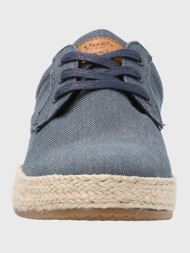 ZAPATILLA ALPARGATA HOMBRE BERNIE AZUL HUSH PUPPIES - 4