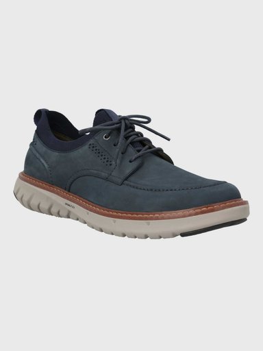 ZAPATO CUERO HOMBRE SMART LACEUP AZUL HUSH PUPPIES - 1
