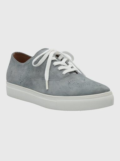 ZAPATILLA CUERO MUJER WENX AZUL HUSH PUPPIES - 1