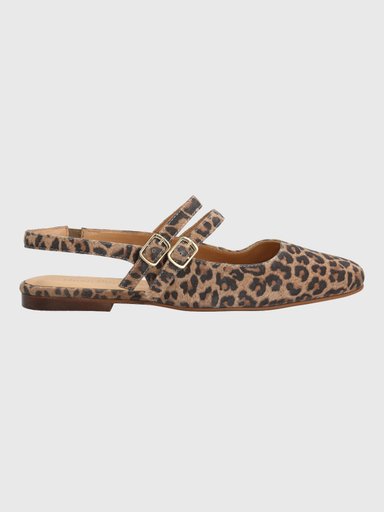 BALLERINA CUERO MUJER CLEMENTINE BEIGE HUSH PUPPIES - 2