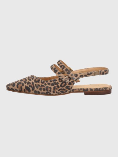 BALLERINA CUERO MUJER CLEMENTINE BEIGE HUSH PUPPIES - 6