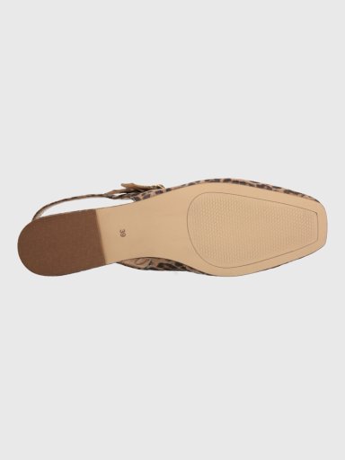 BALLERINA CUERO MUJER CLEMENTINE BEIGE HUSH PUPPIES - 8