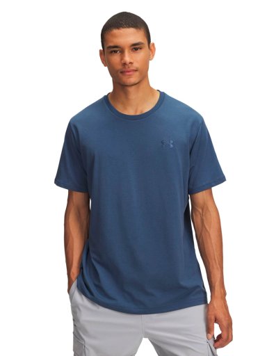 POLERA MANGA CORTA LIFESTYLE PARA HOMBRE ICON AZUL UA - 1