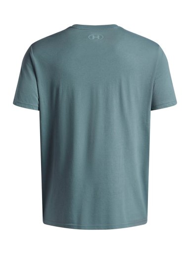 POLERA MANGA CORTA DE LIFESTYLE PARA HOMBRE FOUNDATION AZUL UA - 2