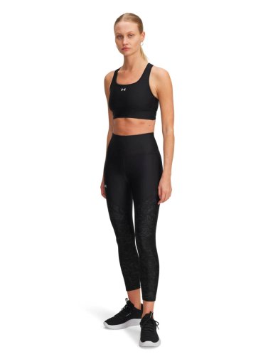 CALZA TRAINING PARA MUJER TECH PRINTED PANEL NEGRO UA - 4