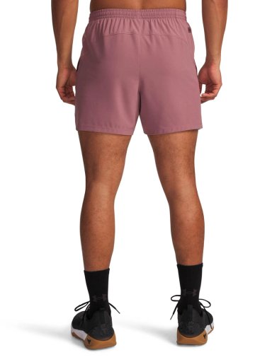 SHORT TRAINING  HOMBRE PROJECT ROCK ULTIMATE ROJO UA - 2