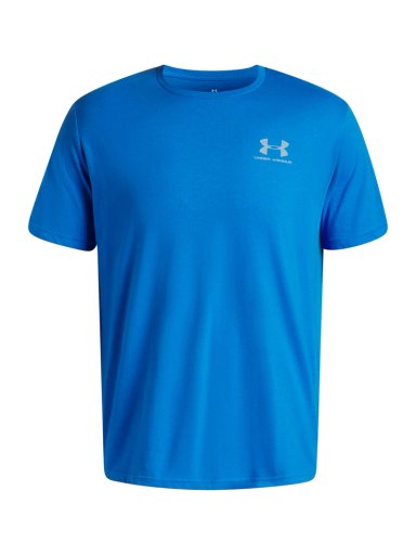 POLERA MANGA CORTA LIFESTYLE  HOMBRE LEFT CHEST LOGO AZUL UA - 1