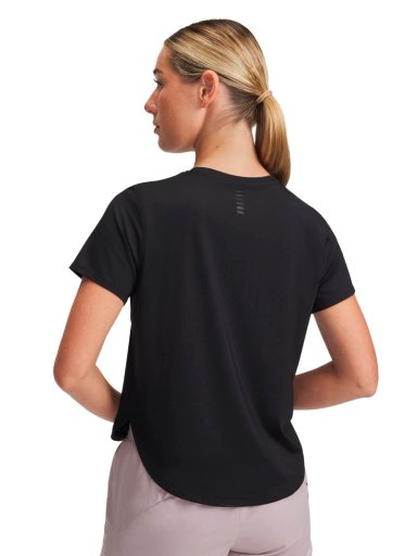 POLERA MANGA CORTA RUNNING PARA MUJER LAUNCH ELITE NEGRO UA - 2