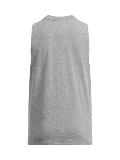 POLERA SIN MANGAS LIFESTYLE  MUJER RIVAL MUSCLE GRIS UA - 2