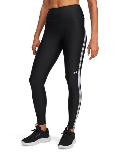 CALZA TRAINING PARA MUJER TECH WORDMARK TAPE NEGRO UA - 1