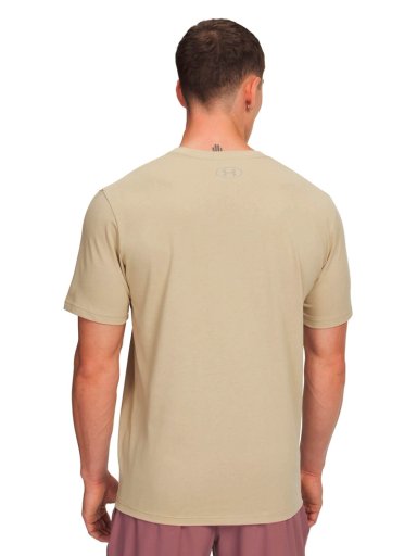 POLERA MANGA CORTA LIFESTYLE HOMBRE ABC CAMO BOXED LOGO CAFE  UA - 2