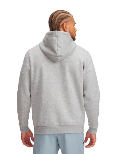 POLERON LIFESTYLE PARA HOMBRE ICON FLEECE GRIS UA - 2