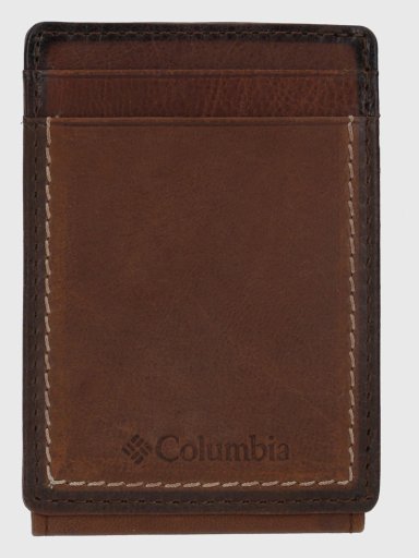 BILLETERA FRONT POCKET CAFE  COLUMBIA - 1