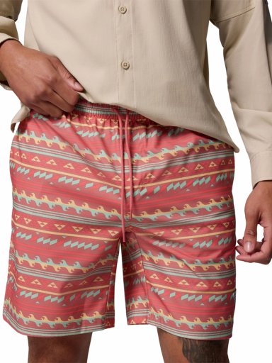 SHORT HOMBRE PFG RAMBLER PRINTED ROSADO COLUMBIA - 2
