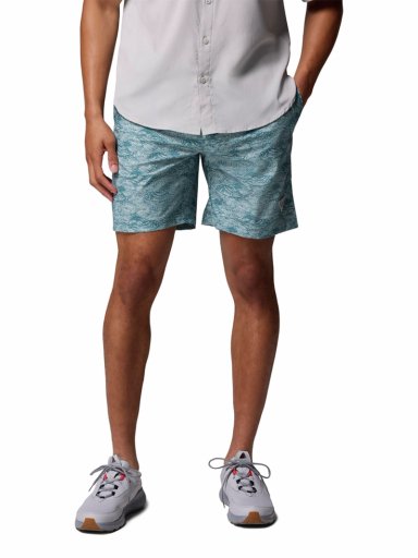 SHORT HOMBRE PFG RAMBLER PRINTED AZUL COLUMBIA - 1