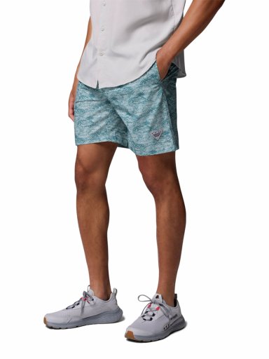 SHORT HOMBRE PFG RAMBLER PRINTED AZUL COLUMBIA - 2